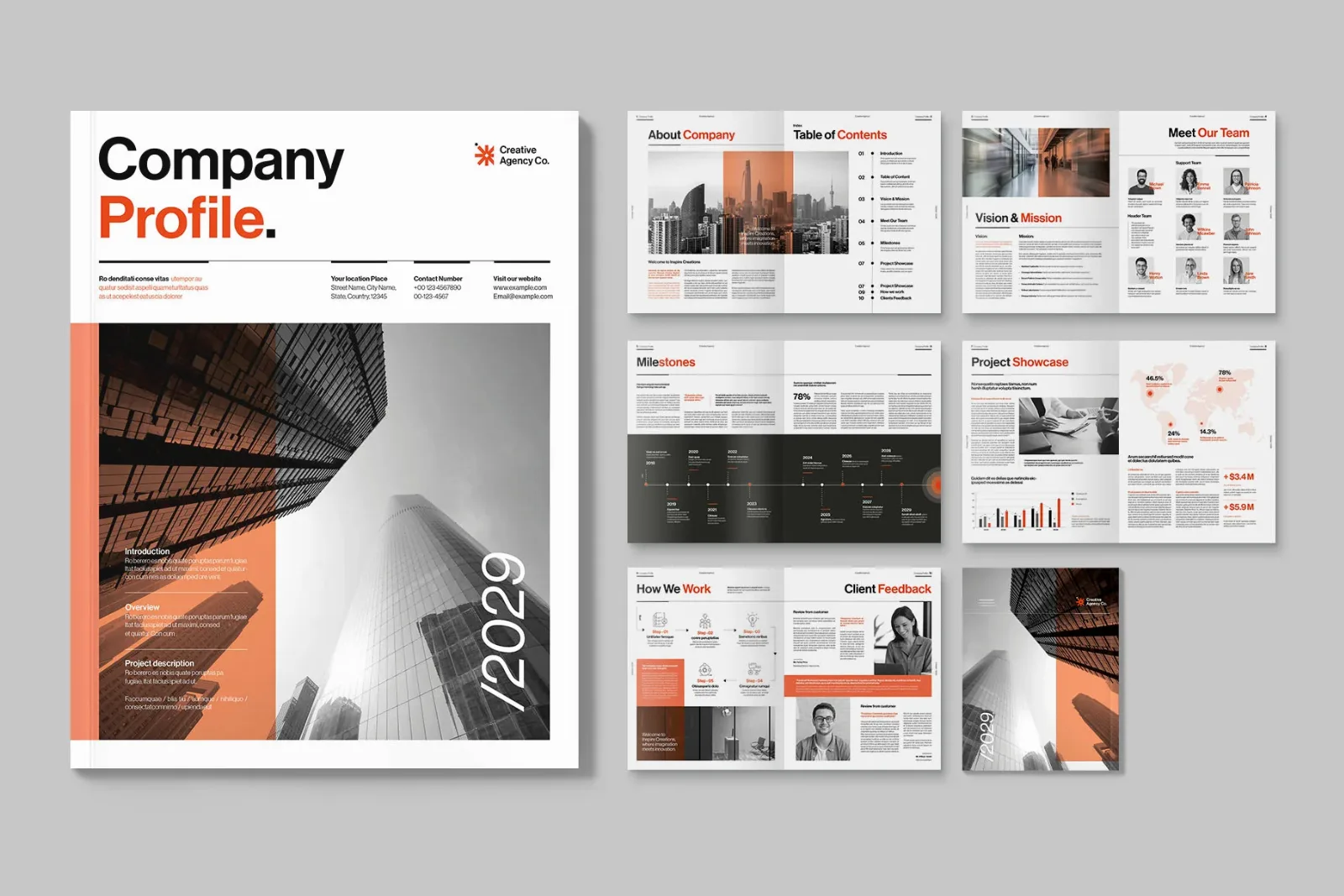 How to Make an Impactful Corporate Profile Design