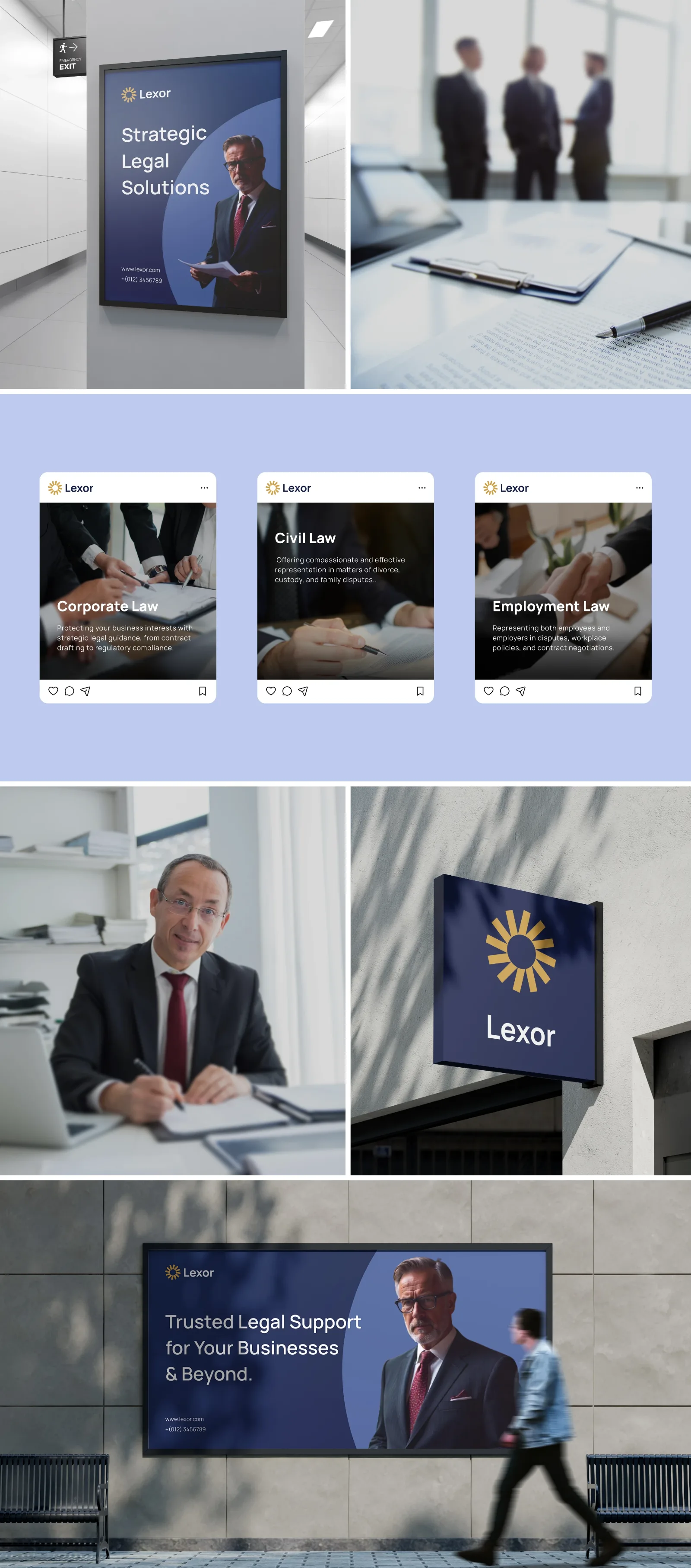 Apex Legal Partners — Law firm website — product packaging design view 4