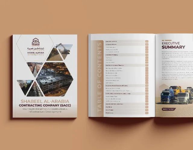 BuildCraft Infra — Company profile design — Construction company profile design India