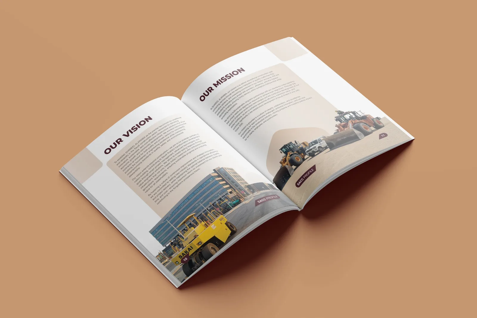 BuildCraft Infra — Company profile design — product packaging design view 4