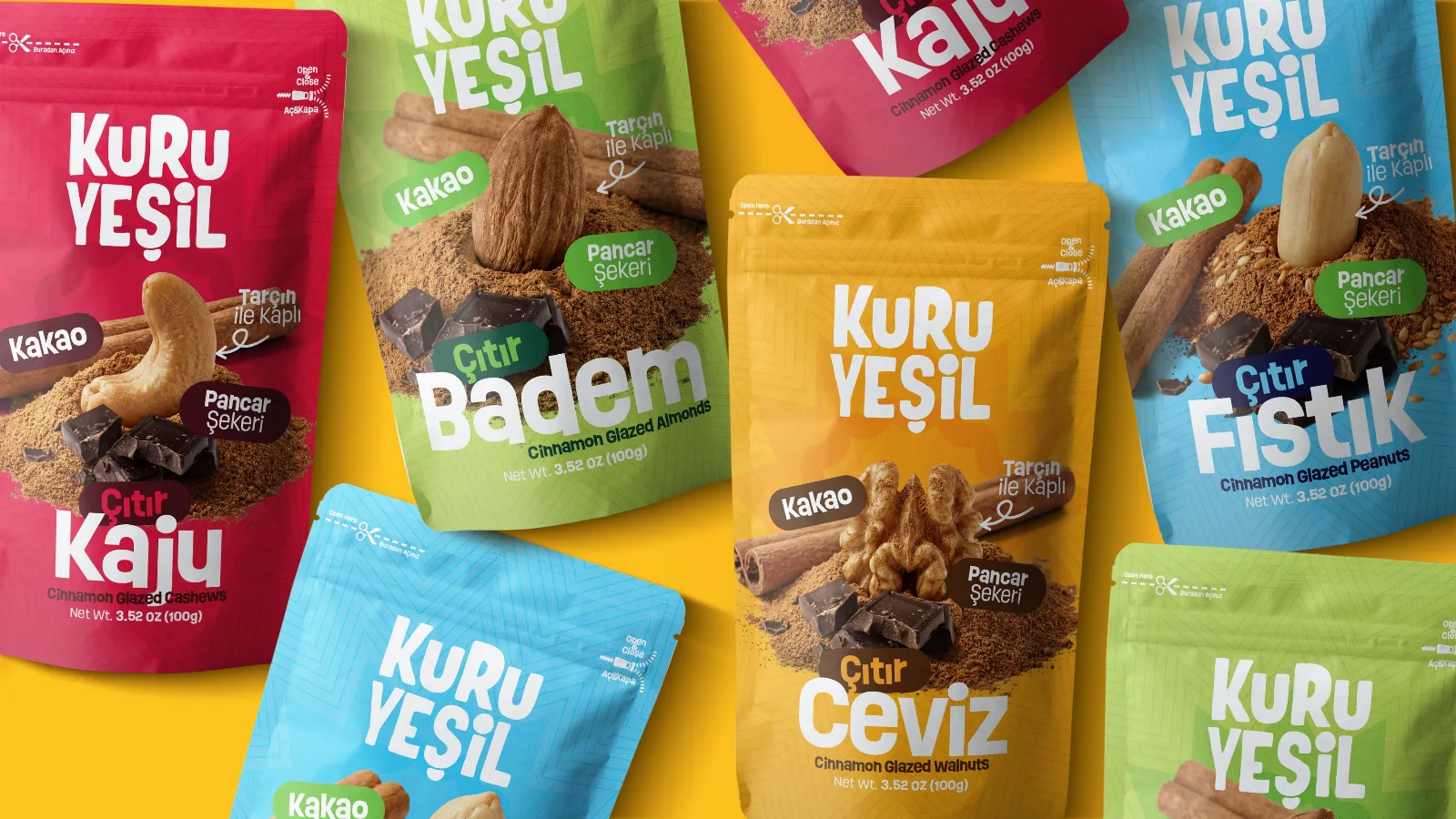 CitiBite — Crunch series FMCG packaging — product packaging design view 2