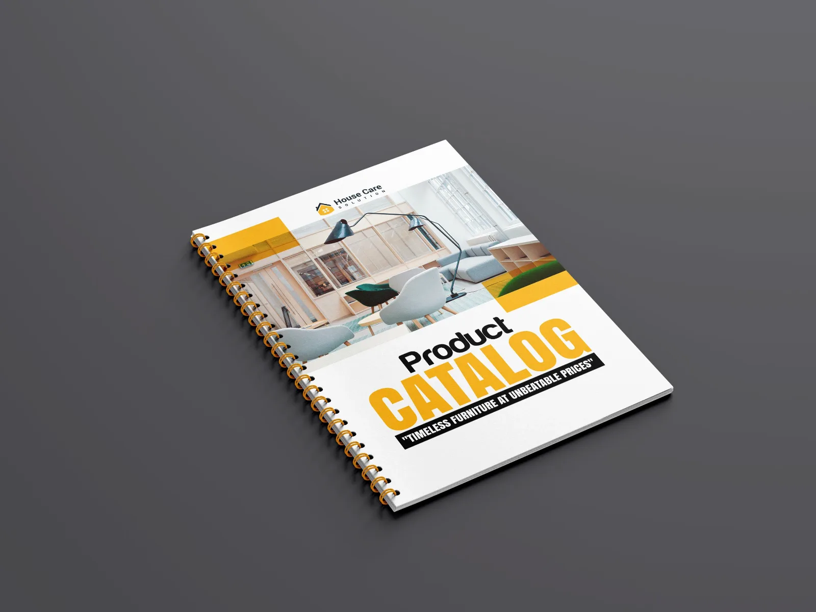 DecoVilla Interiors — Company profile design — product packaging design view 2