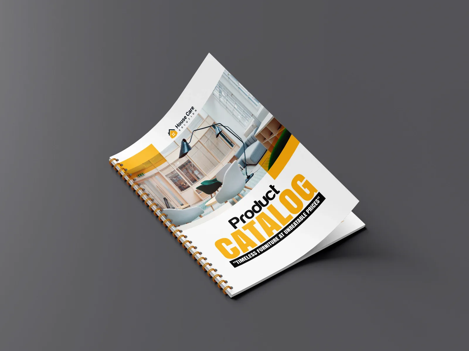 DecoVilla Interiors — Company profile design — product packaging design view 5