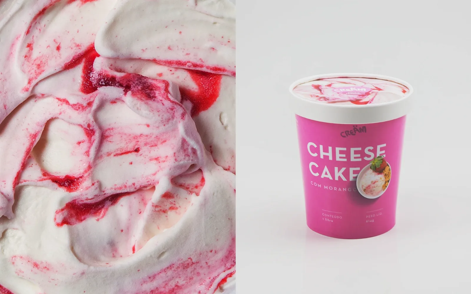FrostBite — Ice cream & shrikhand tub design — product packaging design view 5