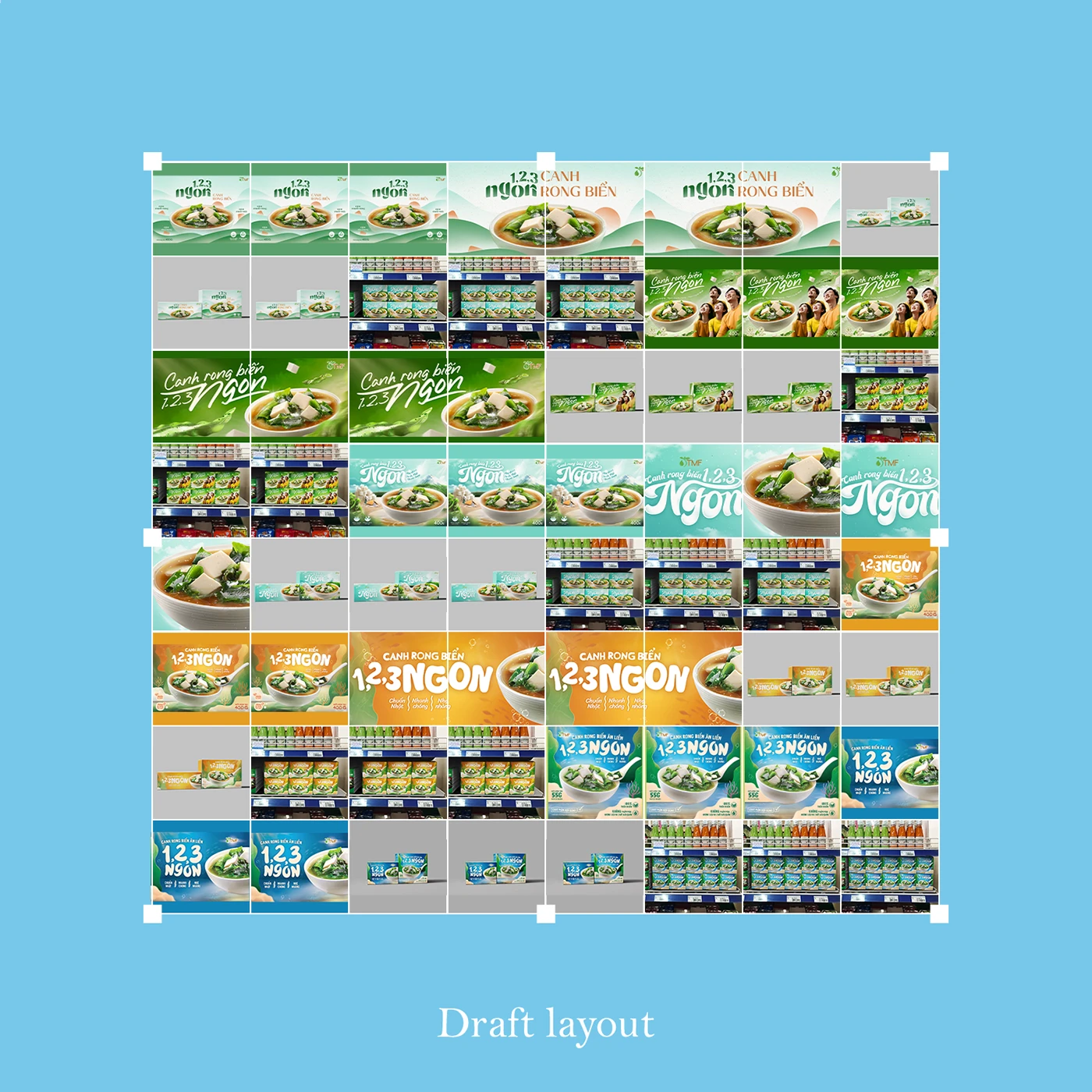 GrainMark — Rice pouch packaging design — product packaging design view 6