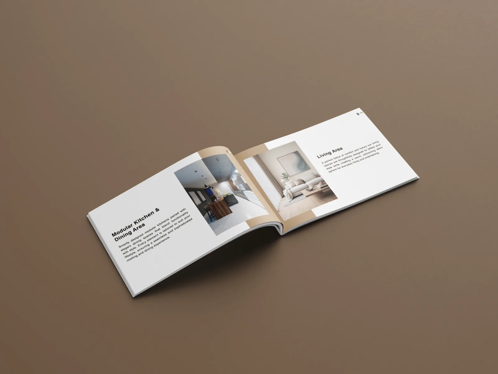 NestMod Interiors — Company profile design — product packaging design view 5