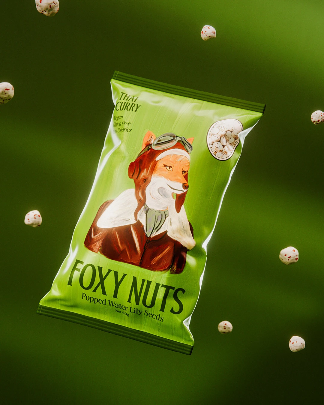 PoppedGold — Makhana box packaging design
