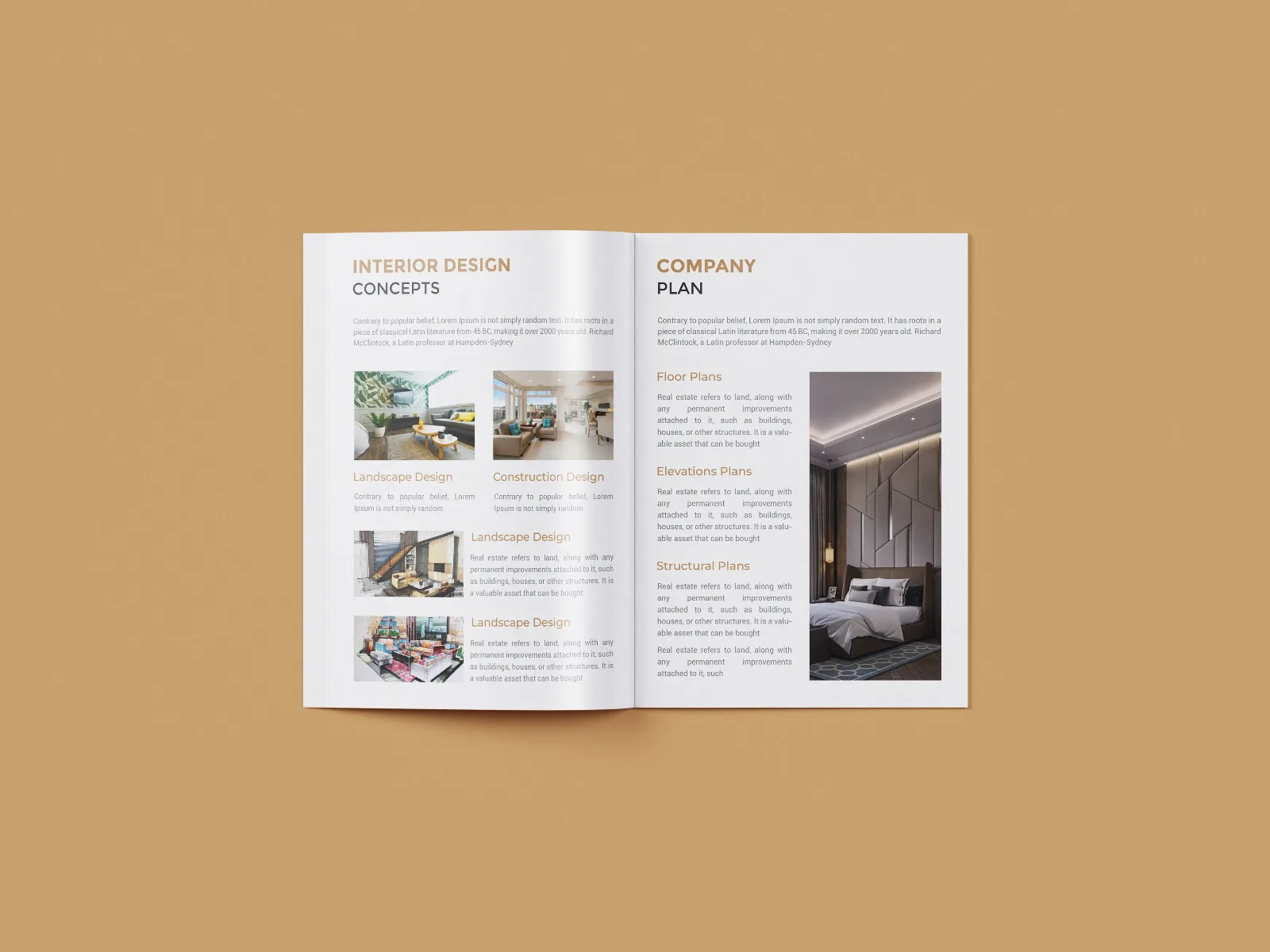 Skyline Estates — Company profile design