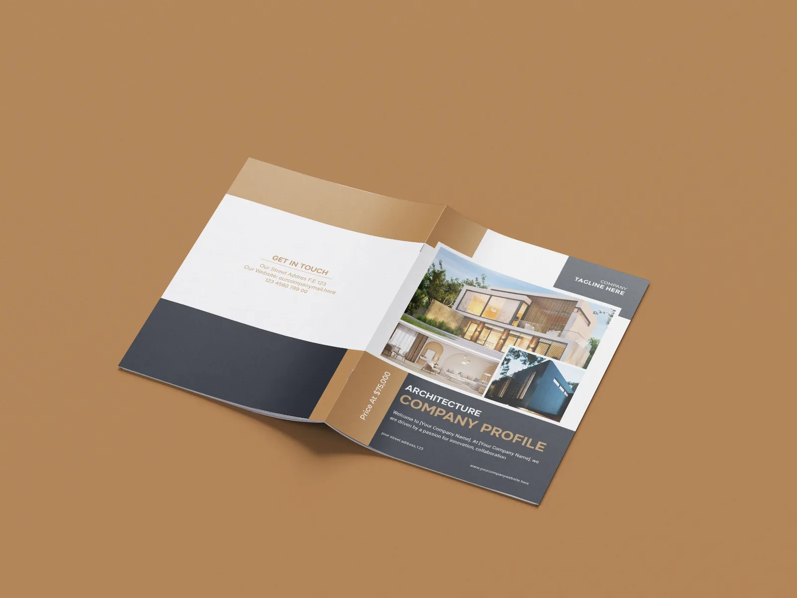 Skyline Estates — Company profile design — product packaging design view 6