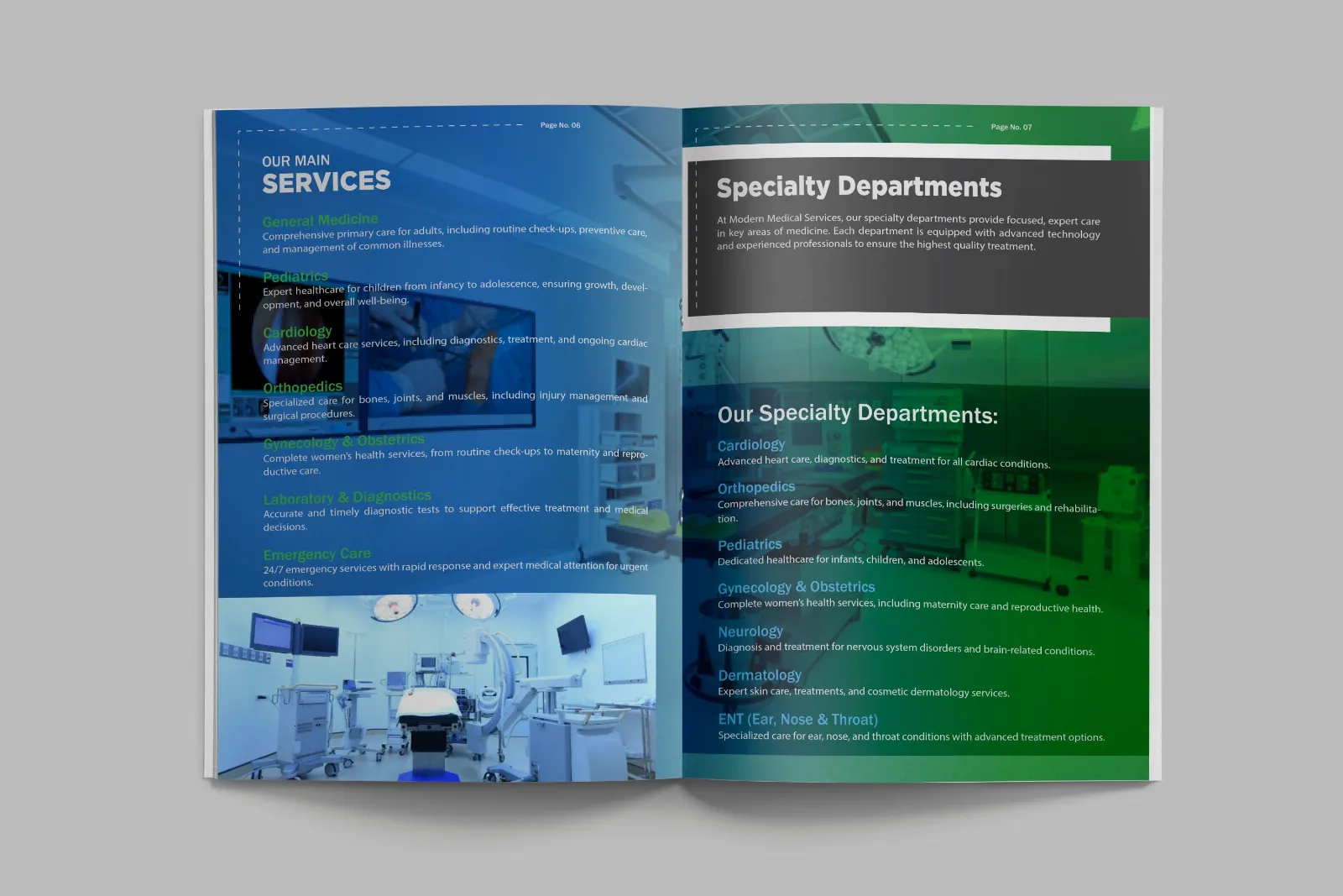 SmileCraft Dental — Company profile design — product packaging design view 2
