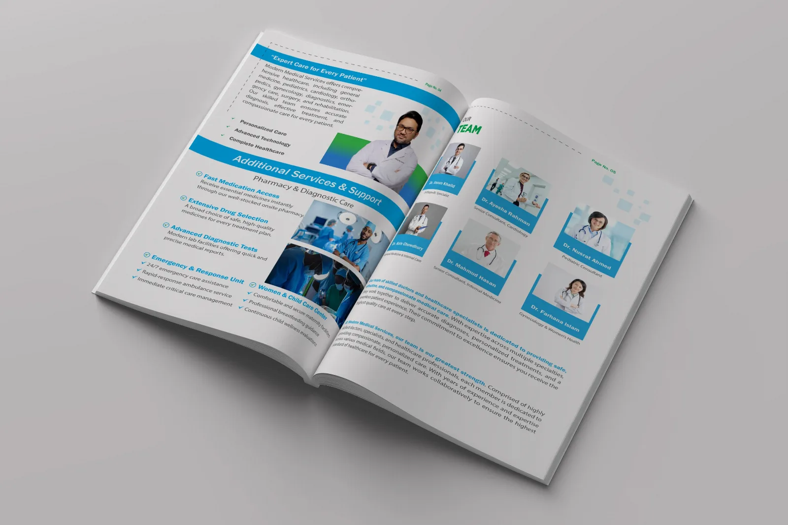 SmileCraft Dental — Company profile design — product packaging design view 3