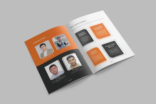 SparkPro Janitorial — Company profile design — Logistics company profile design India
