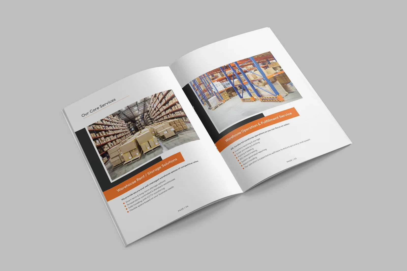SparkPro Janitorial — Company profile design — product packaging design view 3