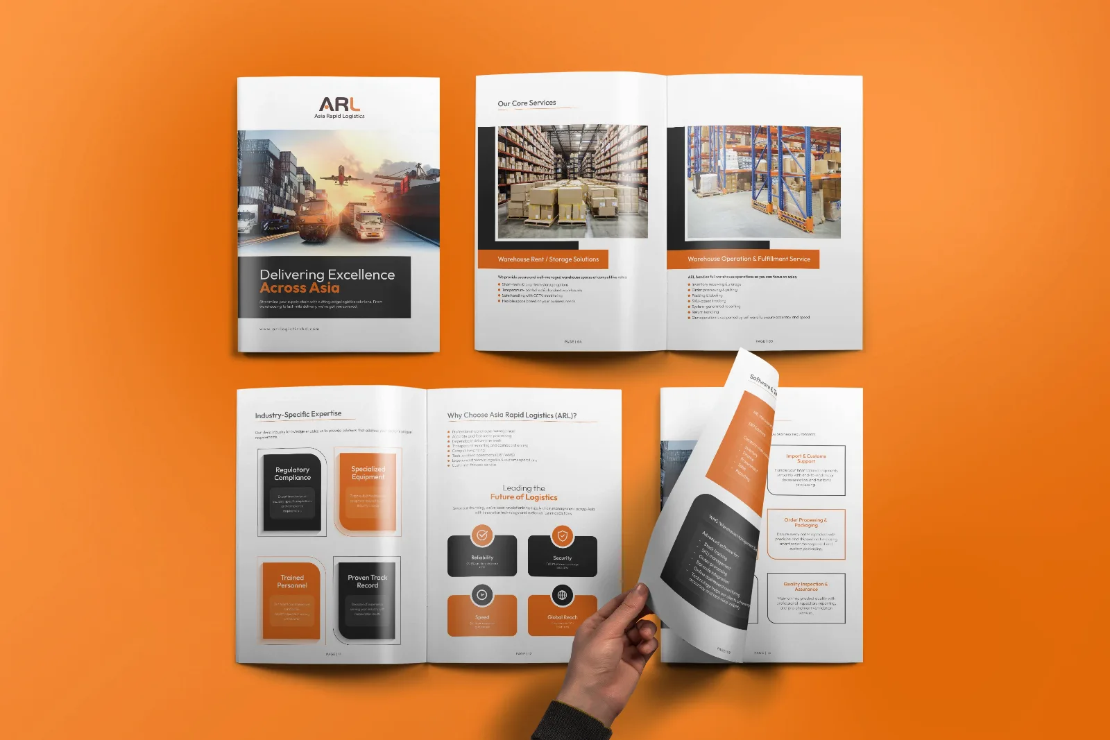 SparkPro Janitorial — Company profile design — product packaging design view 5