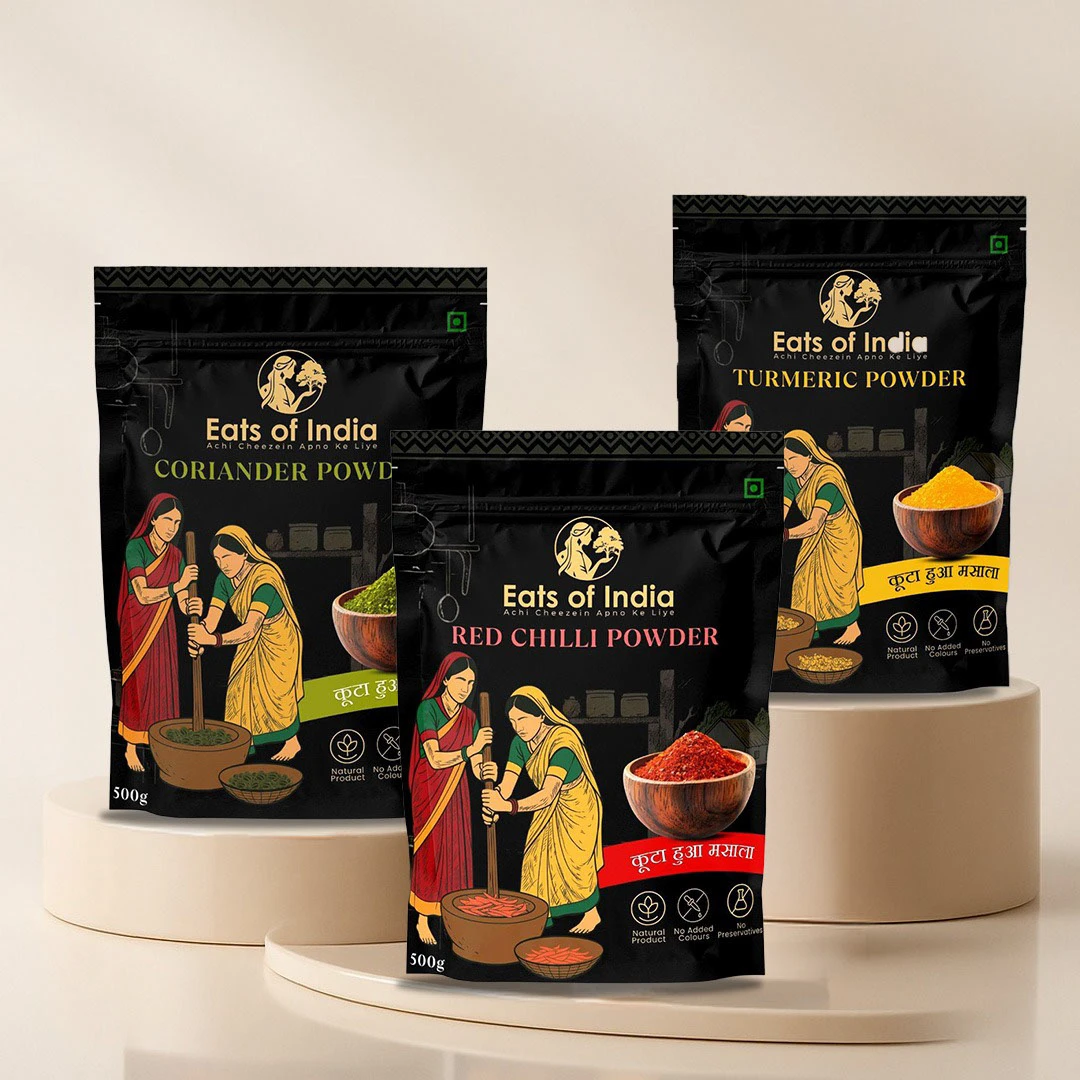 SpiceRoute — Masala box packaging design — product packaging design view 4